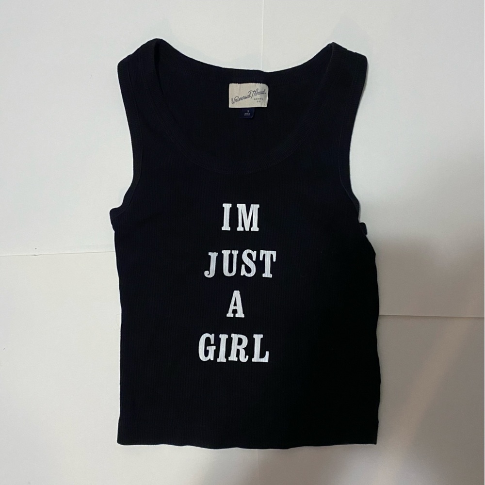 🩵 Tank Top - I'm Just a Girl